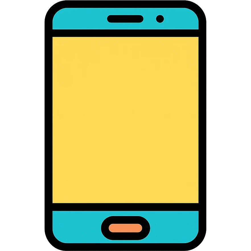 colored phone icon emoji
