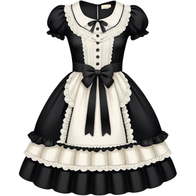 Lolita dress, chanel emoji