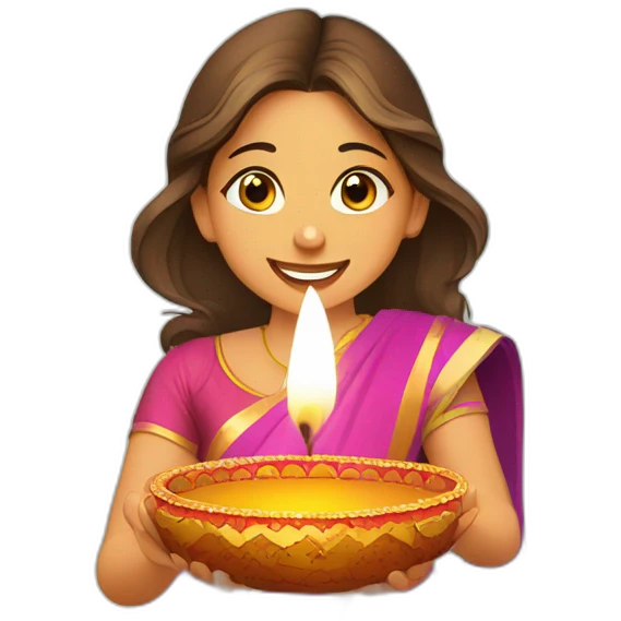 Wishing you a Diwali filled with love, laughter, and the sweetness of festive treats. Have a joyous celebration! emoji