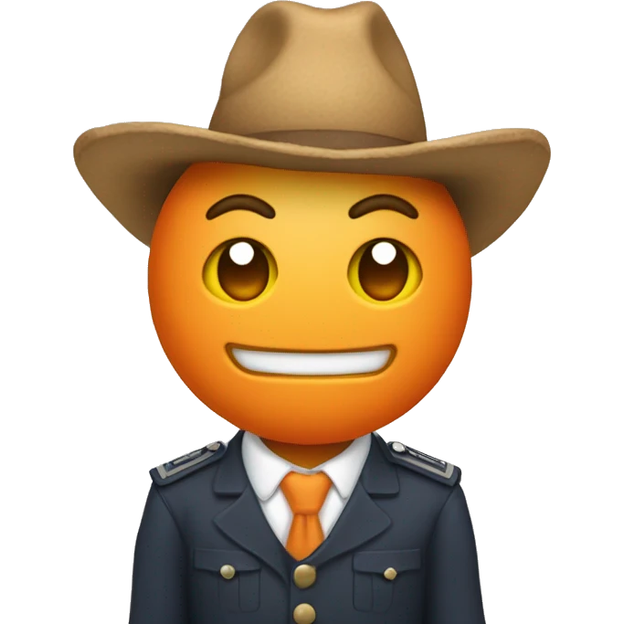naranja  haciendo like, con el lema UNIDOS Y FORTALECIDOS POR HISTORIA emoji