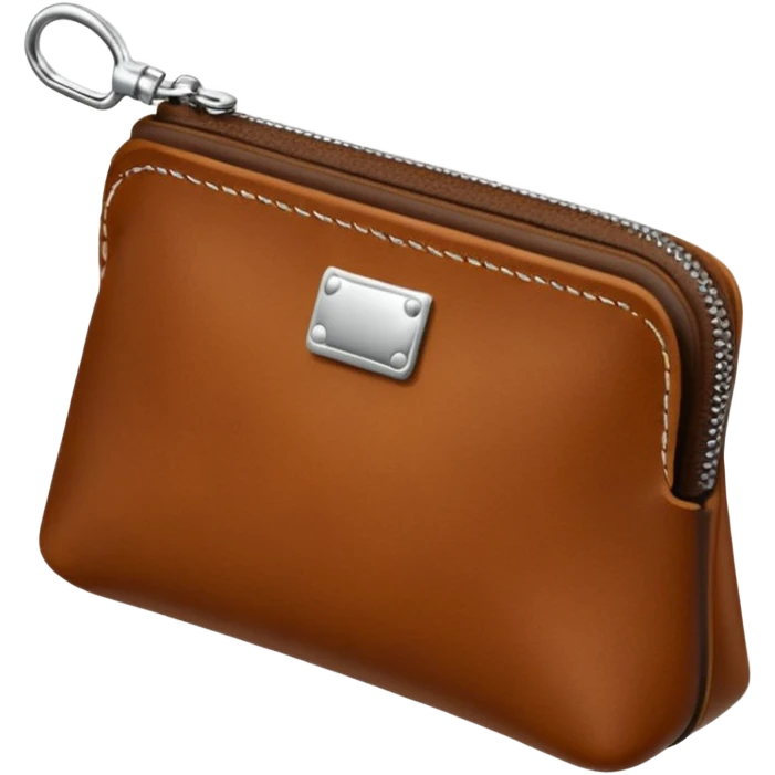 Coin purse – small  zipper or clasp. emoji