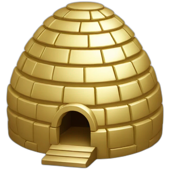 golden igloo emoji