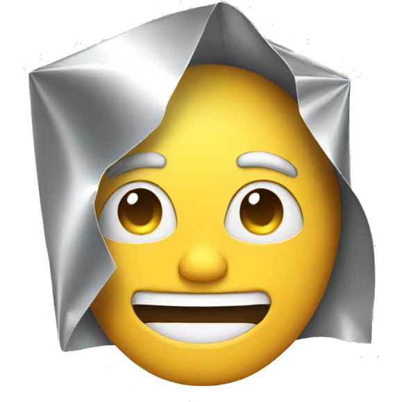Tinfoil emoji emoji