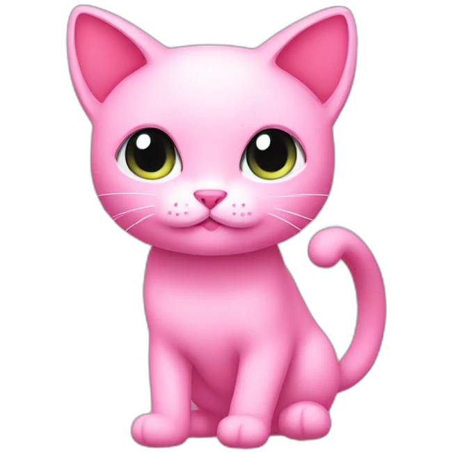 pink mew emoji