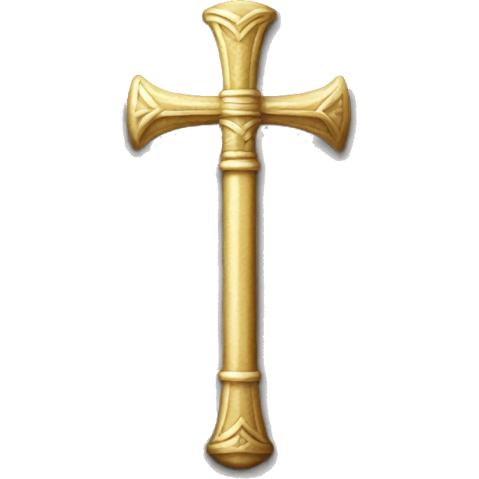 A Crosier (Bishop's staff) emoji