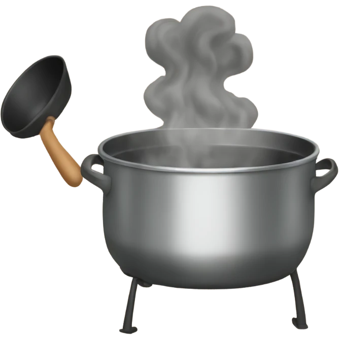 Stirring the pot emoji