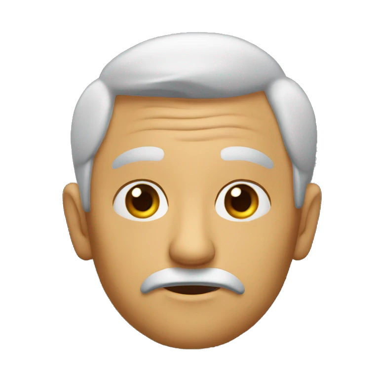 viejo con anteojos emoji