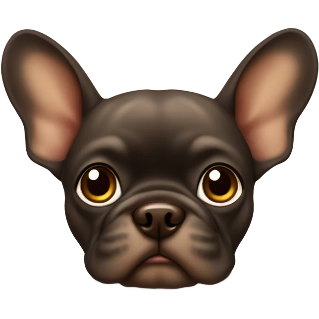 French bulld brown emoji