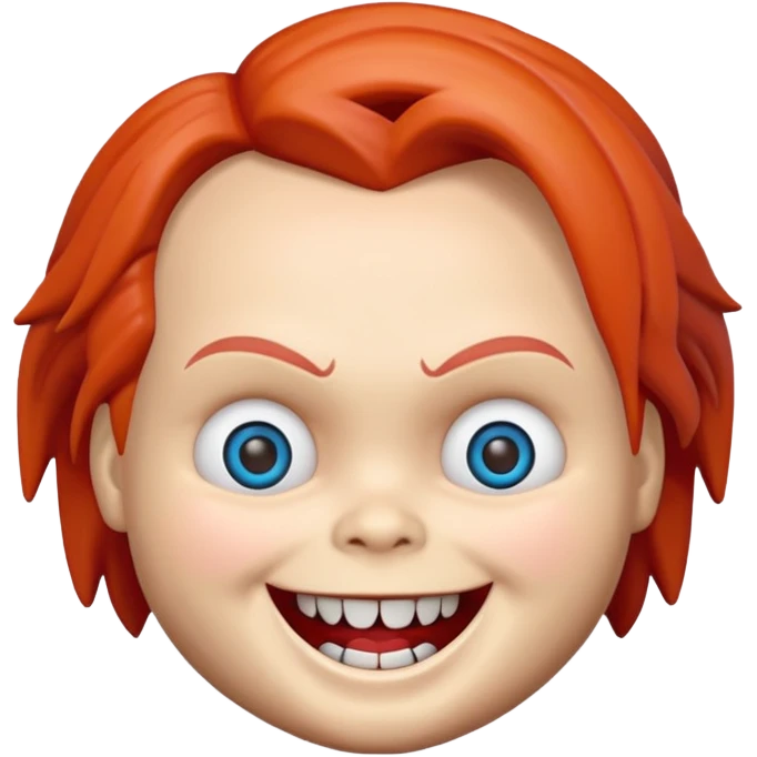 Un emojin de chuky emoji