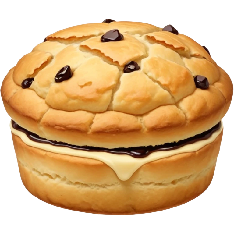 just one scone, with no layers in the middle emoji