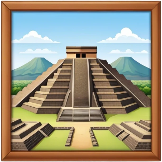 teotihuacán pyrammexicod  emoji