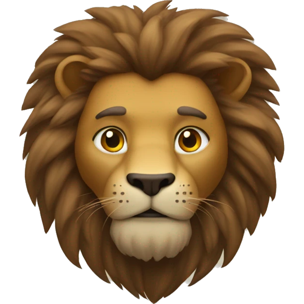 Lion Man emoji