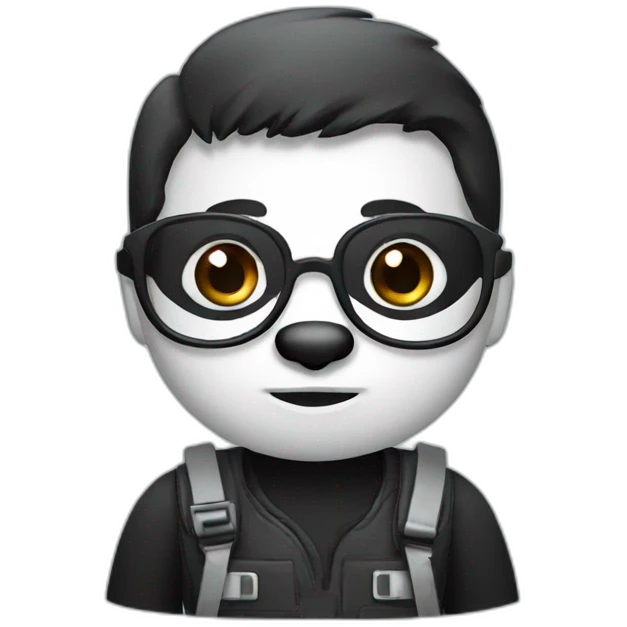 a panda software engineer emoji