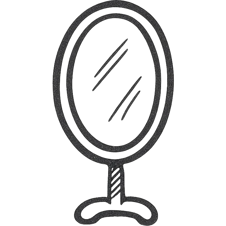 mirror emoji