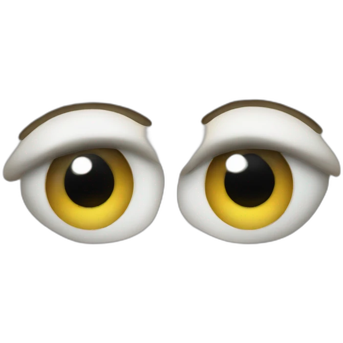 Eye mouth eye emoji
