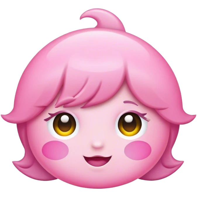 Light pink bon emoji
