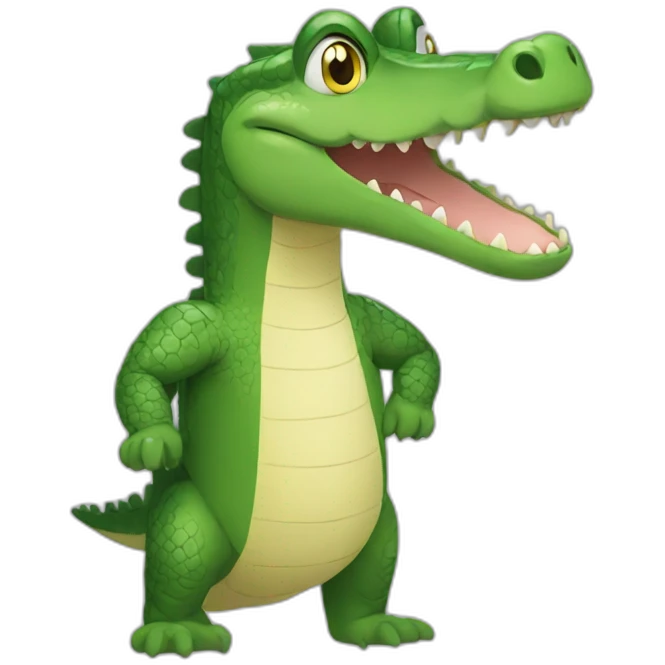 Anime crocodile emoji