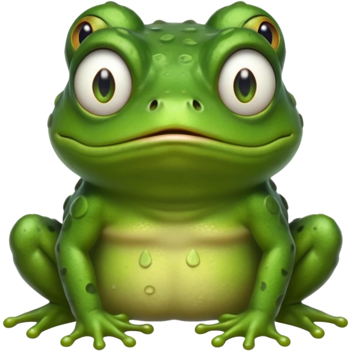 Super angry frog emoji