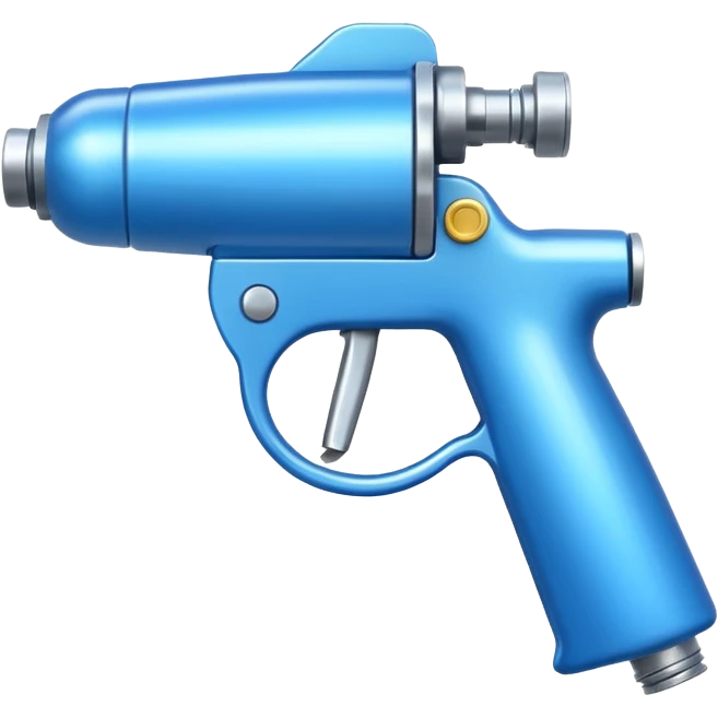 Blue Spray Gun emoji