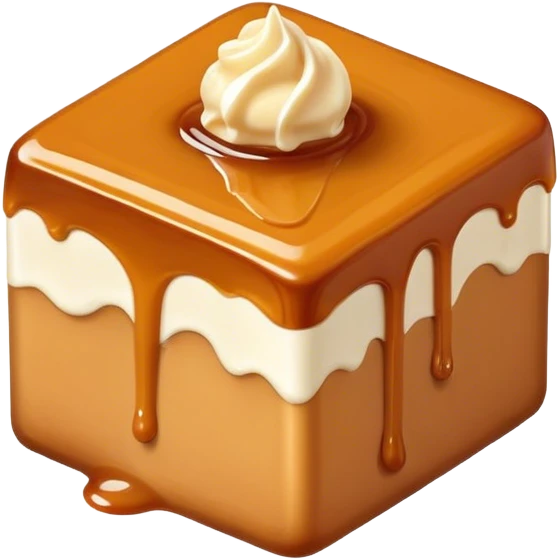 Salted caramel  emoji