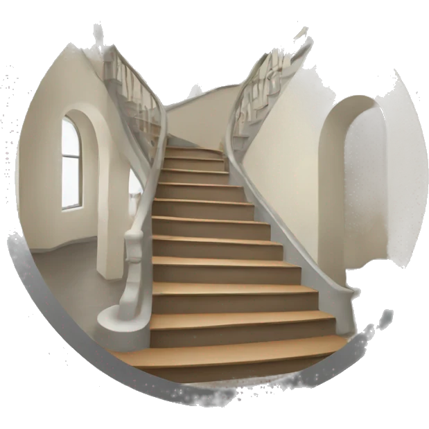 staircase in a circle emoji