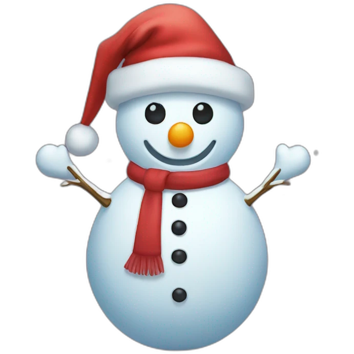 christmas-snowman emoji