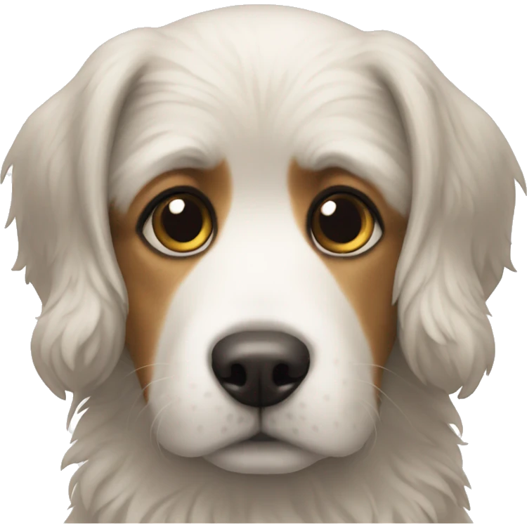 Dog with he dog emoji