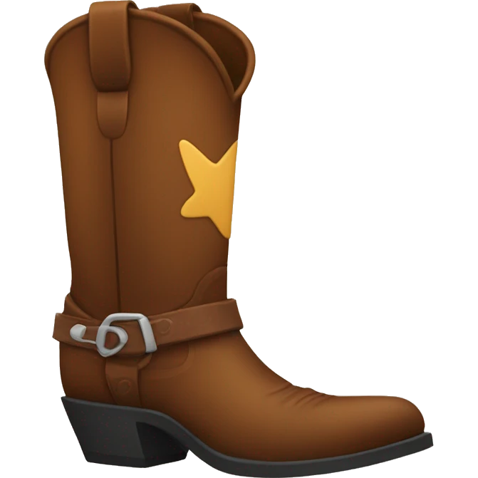 Cowboy boots  emoji