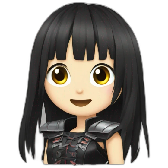 Moametal from Babymetal emoji