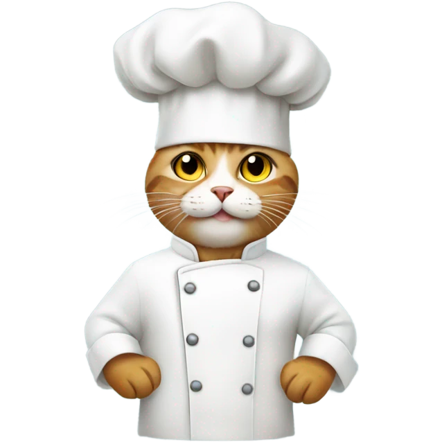 cat wit chef emoji