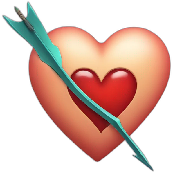  heart pierced by an arrow emoji