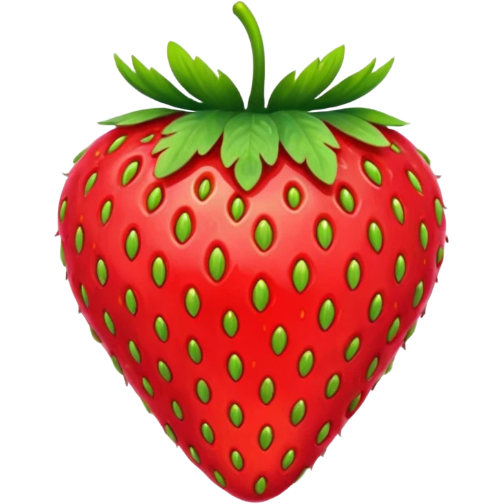 strawberry mixed with 67 brainrot emoji