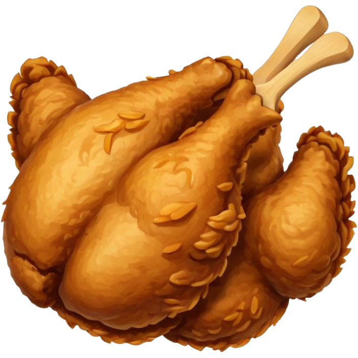 fried chicken emoji