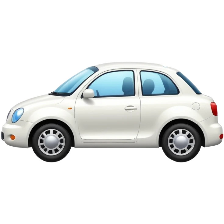car with soap bubbles and a hand emoji