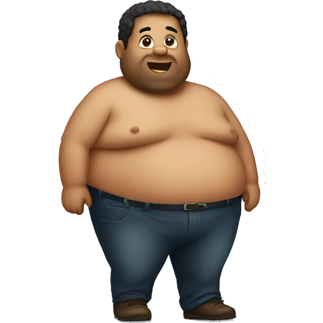 Big belly  emoji