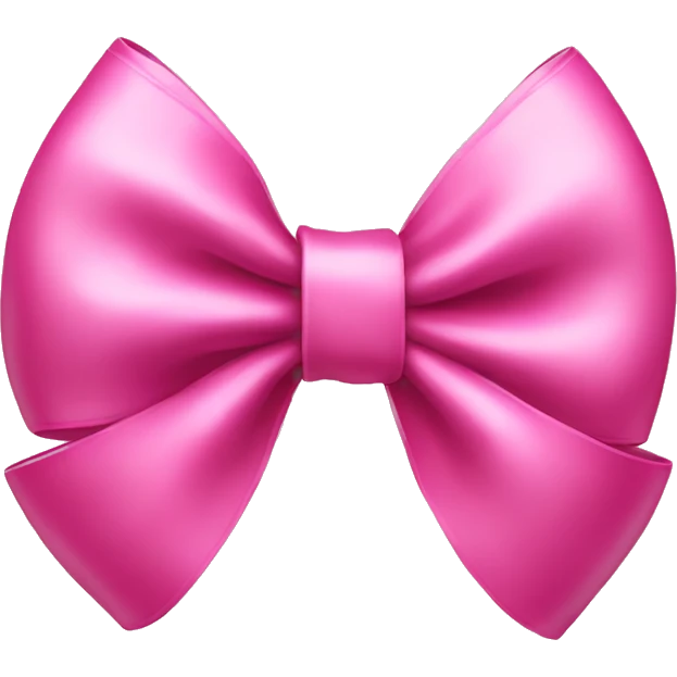 Old christmas pink bow  emoji