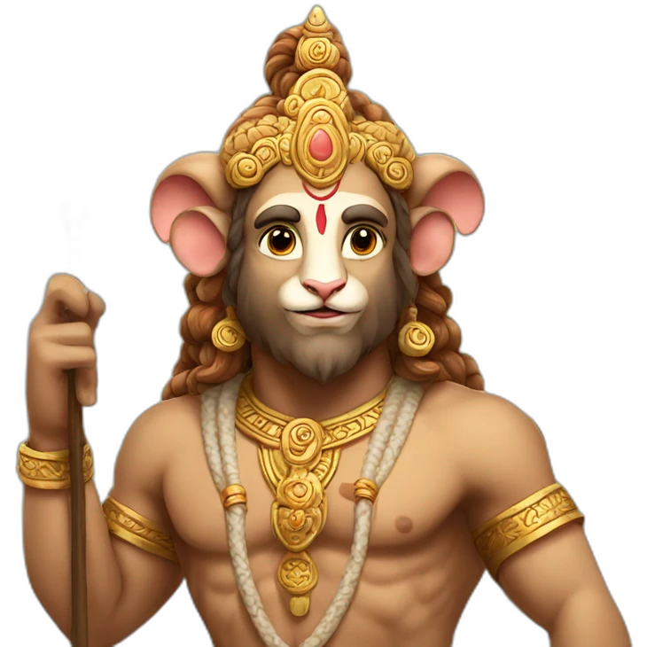 Hindu god ram emoji