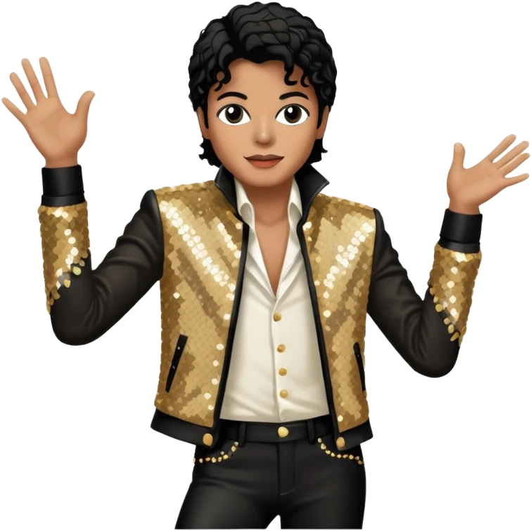   Micheal Jackson  dance  emoji