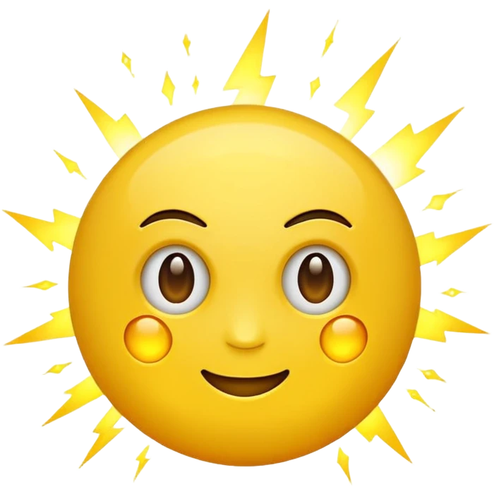 flash yellow emoji
