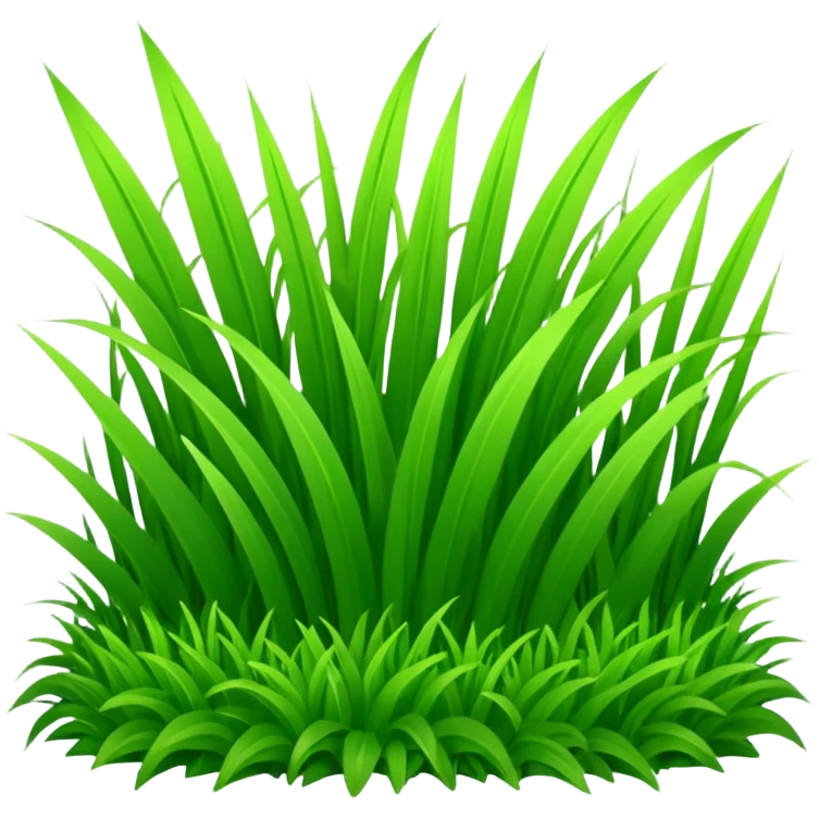 green grass emoji