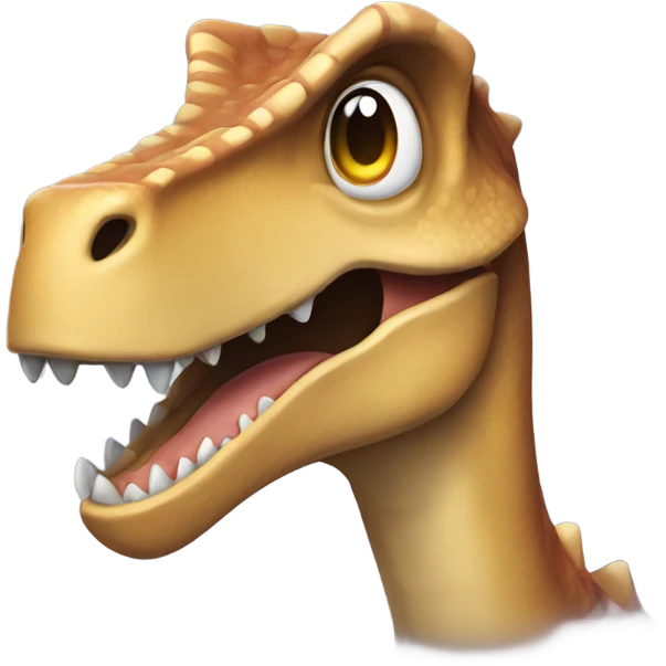 A dinosaur emoji. emoji