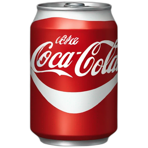 Coca cola can emoji