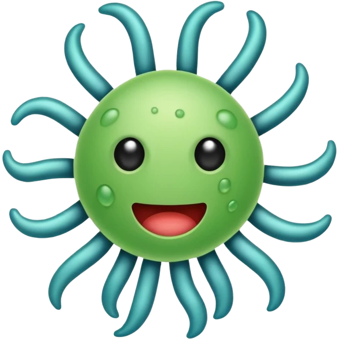 microbe germ icon emoji