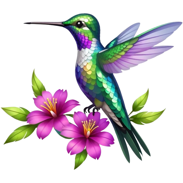 hummingbird emoji