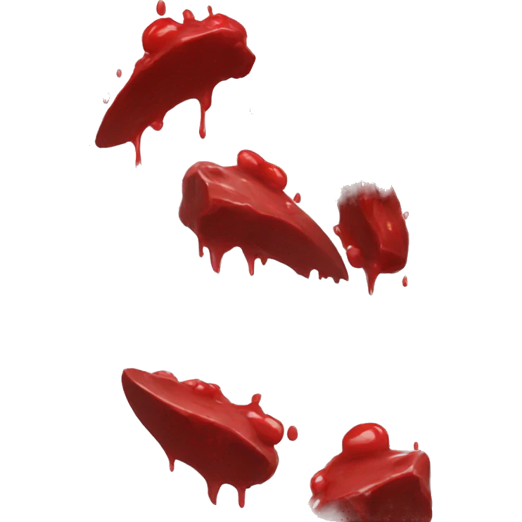 Bloody blade emoji