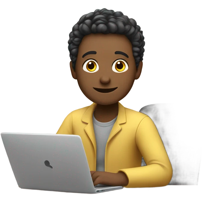 satisfied person writes a review emoji