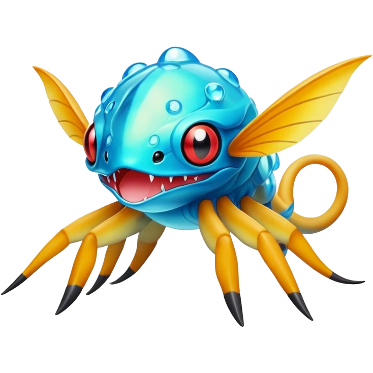  exotic Fakémon-Pokémon-Vernid-creature emoji