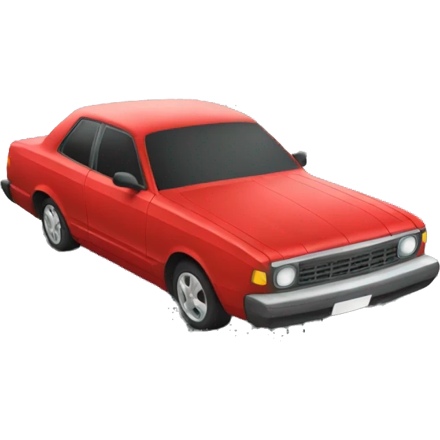 RED CAR emoji