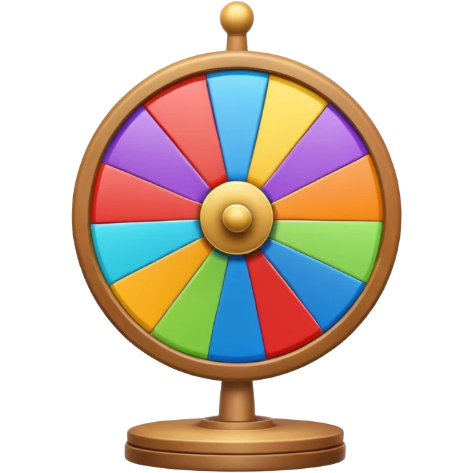 Like a spin wheel emoji