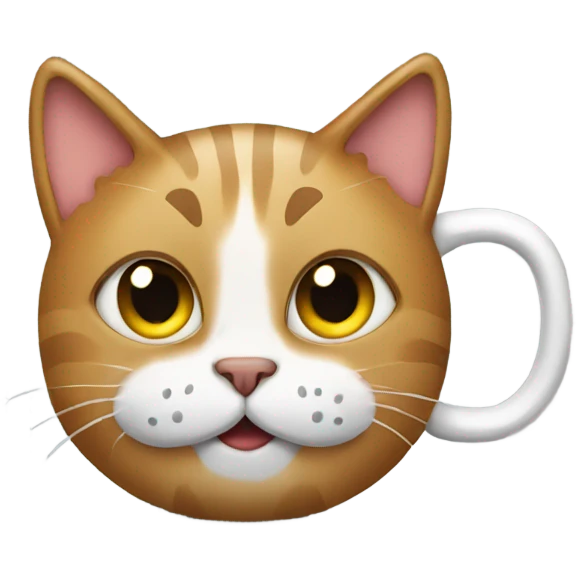 cat with a mug emoji
